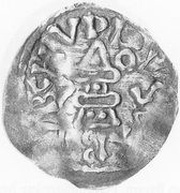 Denier - Burchard III Brisach obverse image