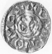 Denier - Otton Ier et empereur Otton Ier Zurich, Germany, 973 reverse image