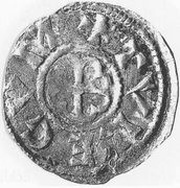 Denier - Conrad Ier Zurich, Germany, 983-997 reverse image