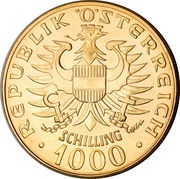 1000 Schilling Babenberg Dynasty obverse image