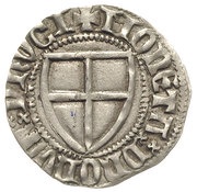 1 Schilling - Conrad I Zolner of Rotenstein, Germany, 1382-1390 reverse image