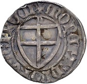 1 Schilling - Henry of Plauen, Germany, 1410-1413 reverse image