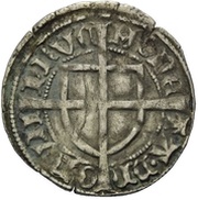 1 Schilling - Michael Küchmeister of Sternberg Thorn, Germany, 1414-1422 reverse image
