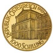 1000 Schilling Strauss obverse image