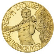 1000 Schilling Strauss reverse image