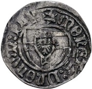 1 Schilling - Henry Reuss of Plauen, Germany, 1467-1470 reverse image