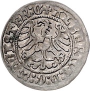 1 Groschen - Albert Markgraf of Brandenburg obverse image