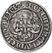 1 Halbschoter - Winrich of Kniprode, Germany, 1351-1382 reverse image