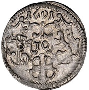 3 Pfennig - Louis Anthony of Pfalz-Neuburg obverse image