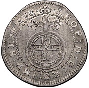 1 Groschen - John Caspar of Ampringen, Germany, 1666-1680 reverse image