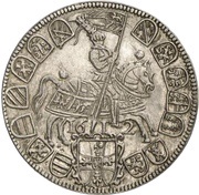 ¼ Thaler - Maximilian III, Germany, 1612-1614 reverse image