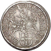 ¼ Thaler - Maximilian III, Germany, 1615 reverse image