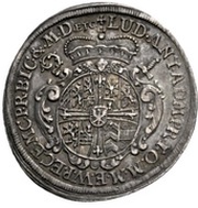 ¼ Thaler - Louis Anthony of Pfalz-Neuburg Death obverse image