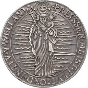 1 Thaler - Henry of Bobenhausen, Germany, 1575 reverse image