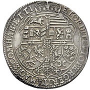 1 Thaler - Maximilian I, Germany, 1587-1588 reverse image