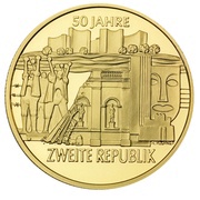 1000 Schilling Second Republic, Austria, 1995 reverse image