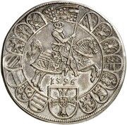 1 Thaler - Maximilian, Germany, 1596 reverse image