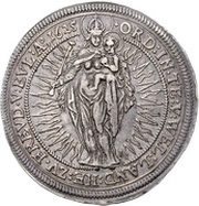 1 Thaler - John Eustach of Westernach, Germany, 1625 reverse image