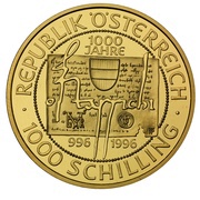 1000 Schilling Ostarrichi - Otto III obverse image