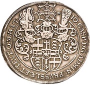 1 Thaler - John Caspar of Stadion Death obverse image