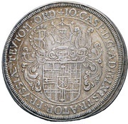 1 Thaler - John Caspar of Ampringen obverse image
