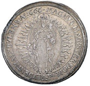 1 Thaler - John Caspar of Ampringen, Germany, 1666-1668 reverse image