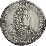 1 Thaler - Louis Anthony of Pfalz-Neuburg obverse image