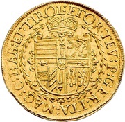 2 Ducats - Maximilian I, Germany, 1612 reverse image