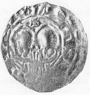 Denier - Hermann Ier de Winzenbourg, Germany, 1111-1130 reverse image