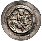Denier Bracteate - Hermann II obverse image