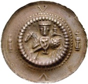 Denier Bracteate - Albert II obverse image