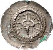 Denier Bracteate - Albert II obverse image