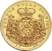 1 Ducat - Anselm Francis reverse image