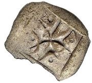 1 Heller "Hand Heller", Germany, 1356 reverse image