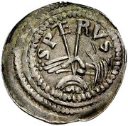 Denier - Poppo of Babenberg, Germany, 1016-1047 reverse image
