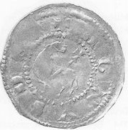 Denier - Egilbert d'Ortenbourg agneau, Germany, 1079-1101 reverse image