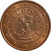 1 Euro Cent obverse image