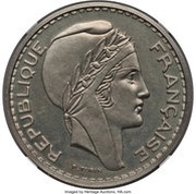 100 Francs Piedfort Essai obverse image