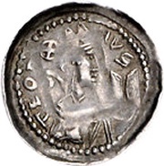 1 Pfennig - Theoderich II Theodoric of Wied obverse image