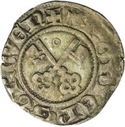 ½ Schilling - Boemund II of Warsberg, Germany, 1354-1362 reverse image