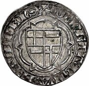 1 Weißpfennig - Werner of Falkenstein, Germany, 1402-1404 reverse image