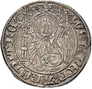 1 Weißpfennig - Werner of Falkenstein obverse image