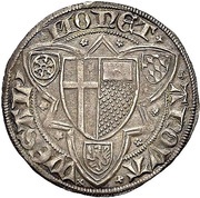 1 Weißpfennig - Werner of Falkenstein, Germany, 1417-1419 reverse image