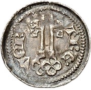 2 Pfennig - Balduin of Luxemburg, Germany, 1307-1354 reverse image
