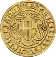 1 Goldgulden - Kuno II of Falkenstein, Germany, 1374-1376 reverse image