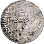½ Weißpfennig - John II of Baden obverse image