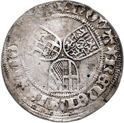 ½ Weißpfennig - John II of Baden, Germany, 1481 reverse image