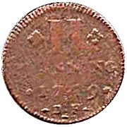 2 Pfennig - Francis George of Schönborn, Germany, 1748-1750 reverse image