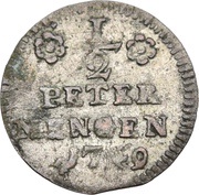 ½ Petermenger - Francis George of Schönborn, Germany, 1746-1751 reverse image