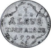1 Albus - Clemens Wenzel of Sachsen, Germany, 1789-1791 reverse image